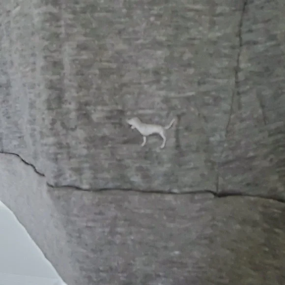 3for$25 Victoria secret PINK grey sweater sweatshirt v-neck top long sleeve - Picture 4 of 5